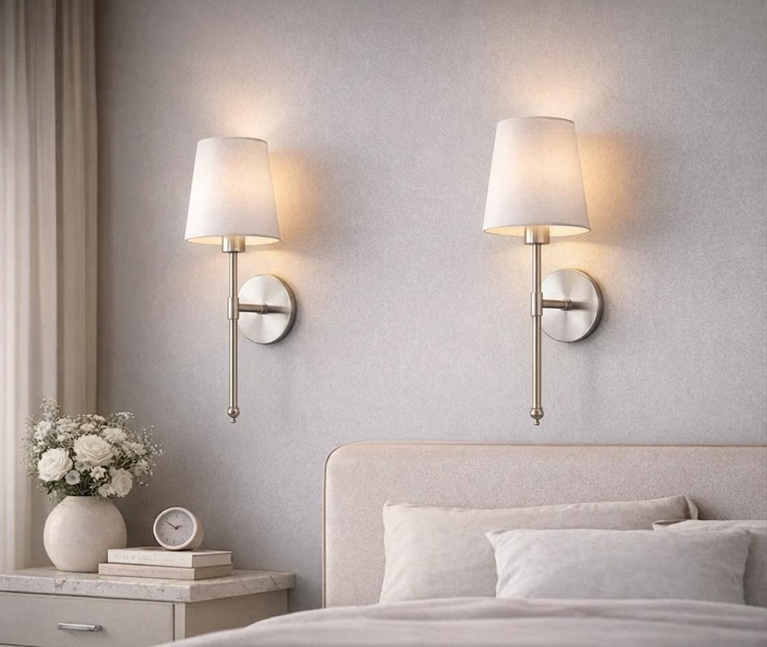 LAmore Rechargeable wall scones set of two
